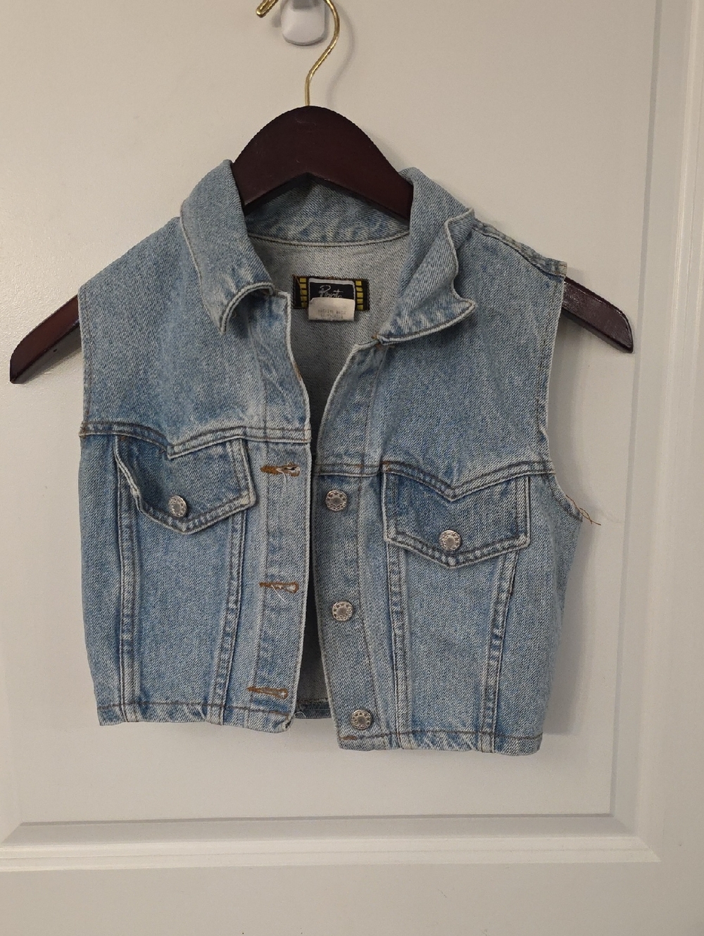 Photo Products USA Y2K Jean Vest